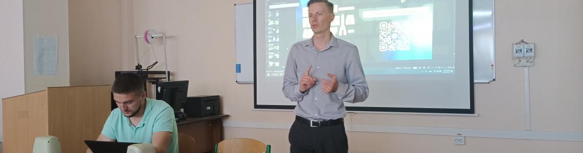 На  факультет кібернетики завітали офіцери кіберполіції