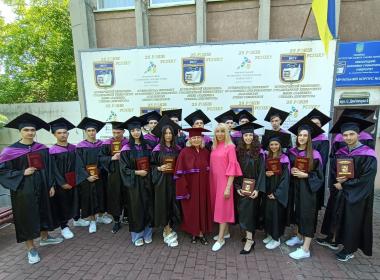 Вручення дипломів бакалавра на факультеті кібернетики МЕГУ